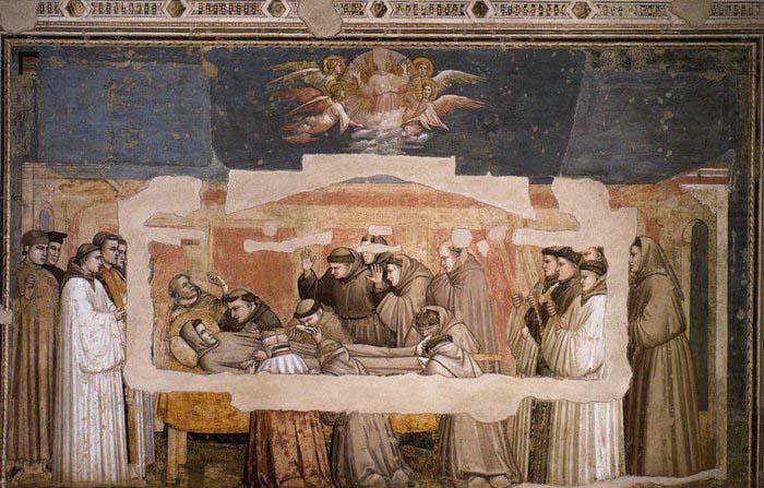 Death and Ascension of St Francis, GIOTTO di Bondone
